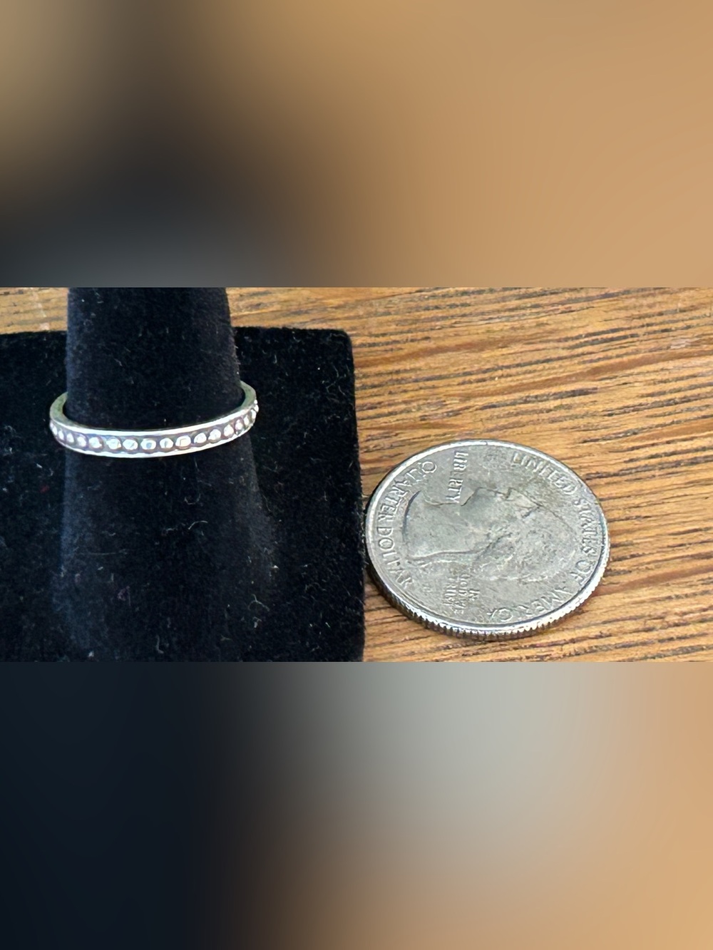 Shube signed sterling infinity band